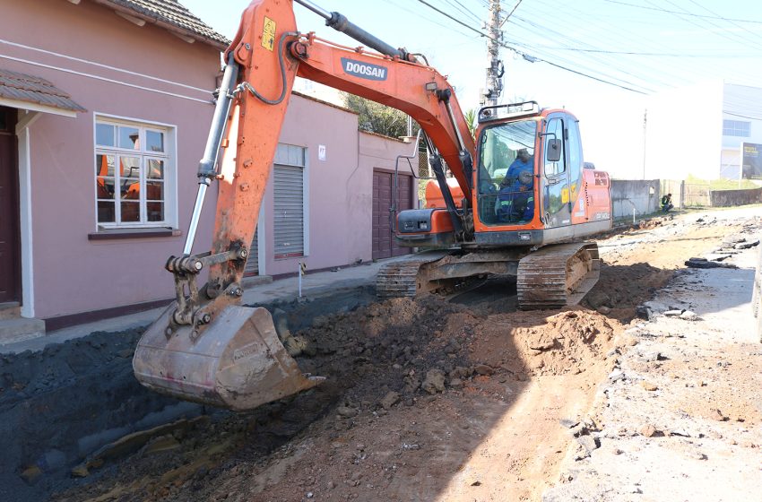 Previsão de conclusão dos trabalhos de escavação na José Rückl
