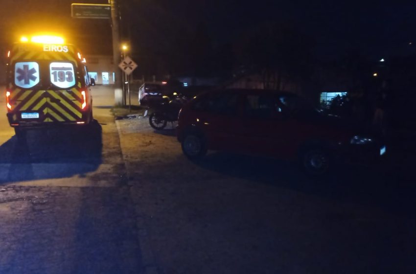  Acidente em Serra Alta com motociclista ferido