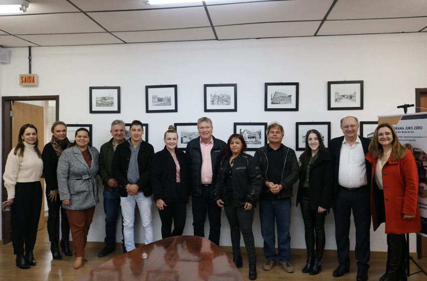  MEI’s que aderiram ao Programa Juro Zero são recebidos por Tomazini