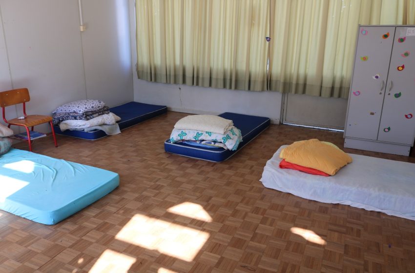  Espaço de acolhimento em meio às baixas temperaturas do inverno