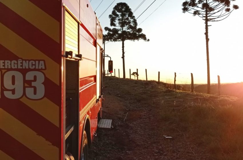  Bombeiros voltam ser acionados por incêndio em vegetação