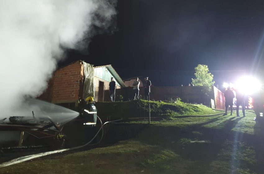  Mais um incêndio em residência na região
