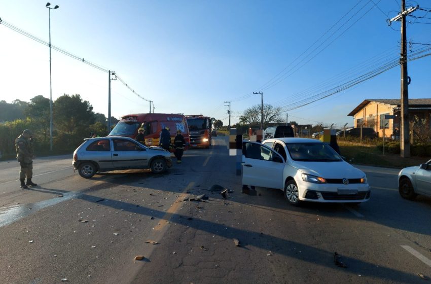  Acidente no bairro Lençol na manhã desta quarta