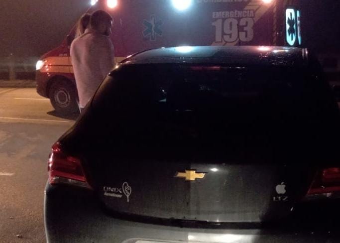  SC -418: acidente no bairro Oxford