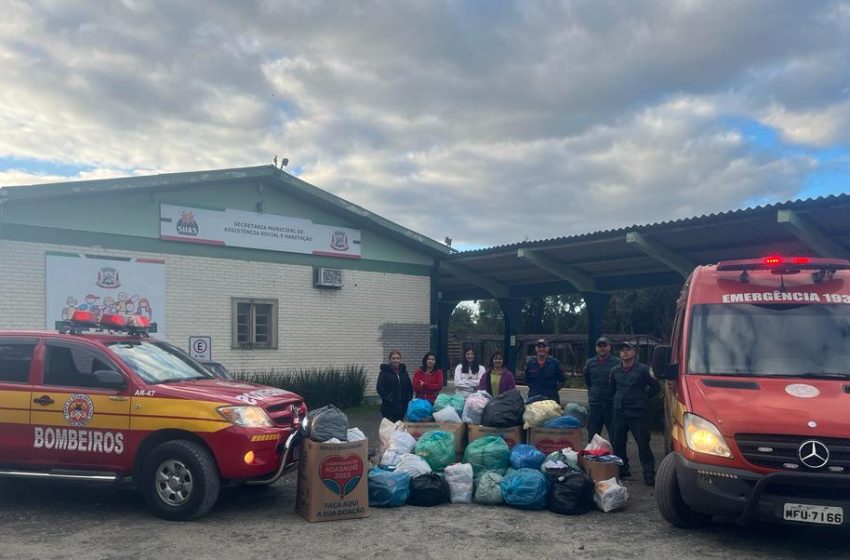  Campanha do agasalho 2023 CBMSC”Solidariedade Aquece Vidas”