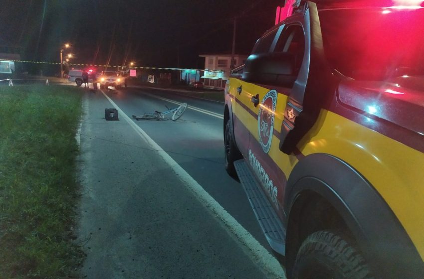  Idoso morre em colisão na noite de domingo
