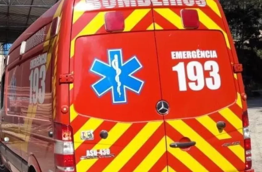  Queda de moto registrada na manhã de hoje