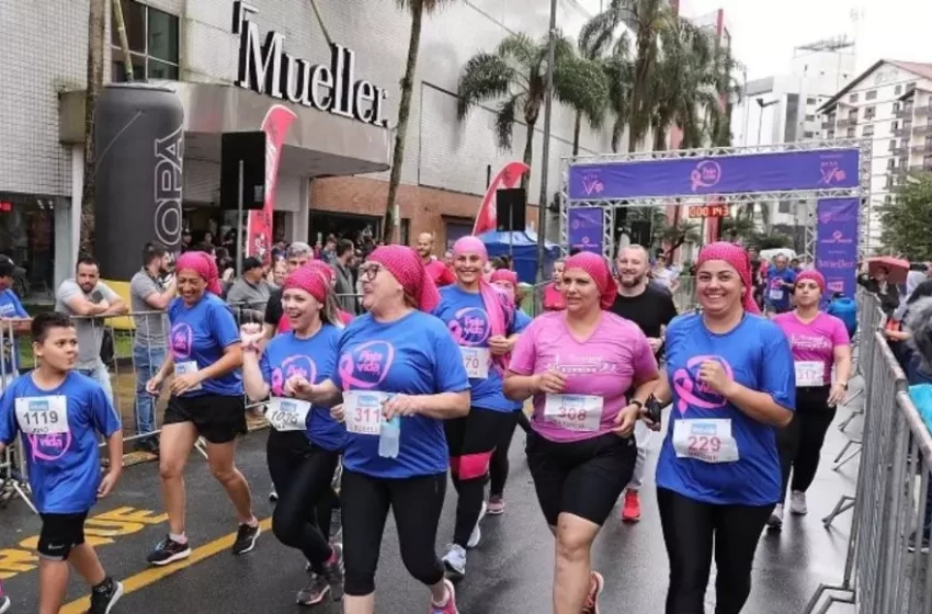  Joinville terá corrida em prol da Rede Feminina de Combate ao Câncer