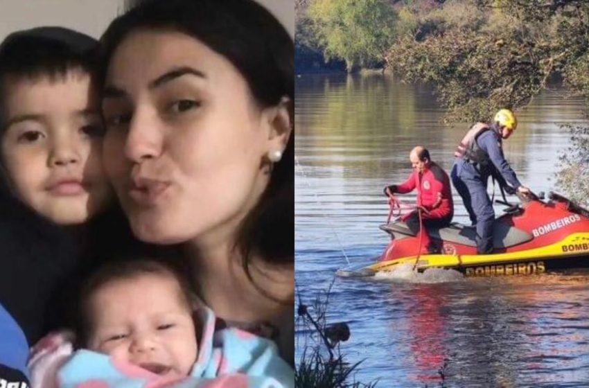  TRAGÉDIA: mãe e dois filhos são encontrados mortos em rio