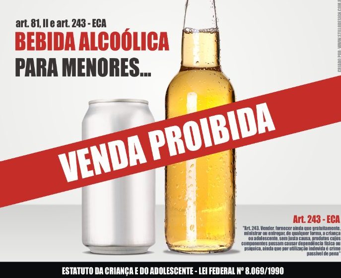  Menor distribuía bebida alcoólica em escola
