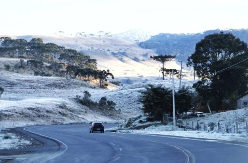  Onda de frio em SC tem dias contados