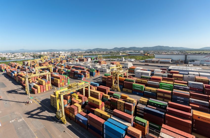  Exportações de SC recuam 10,5% em julho