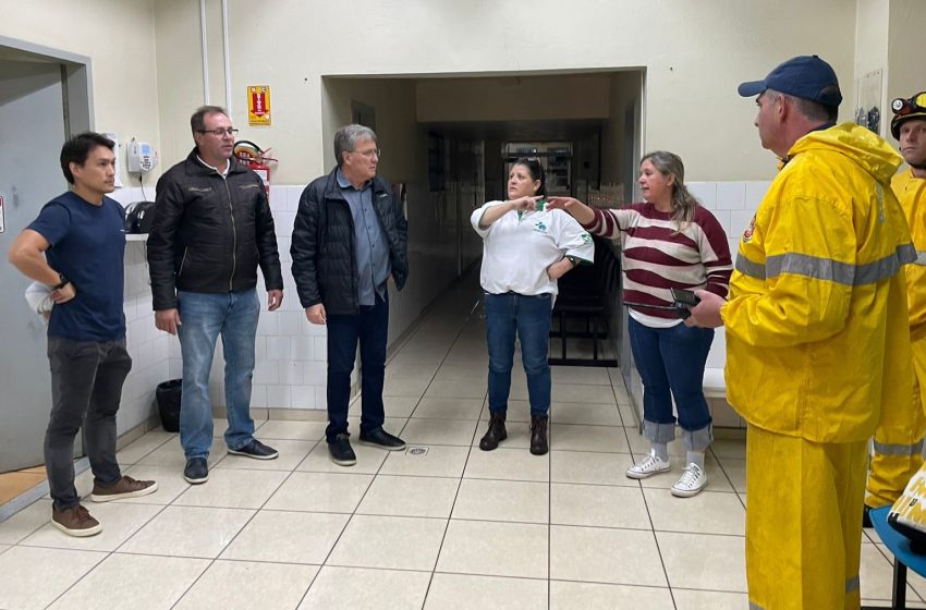  PREJUÍZOS: Temporal afeta Posto de Saúde