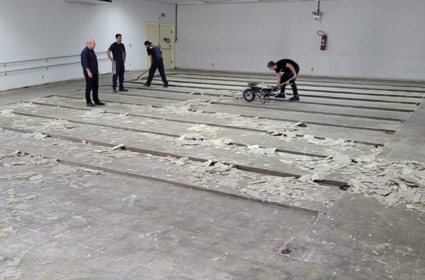  Auditório da Secretaria Municipal de Educação passa pro reforma