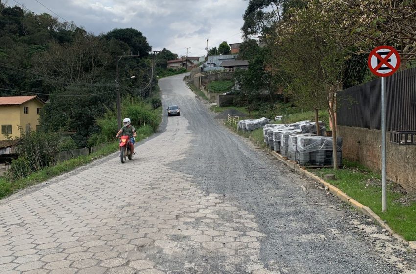  Rua Estanislau Furhmann é interditada até a próxima quinta-feira