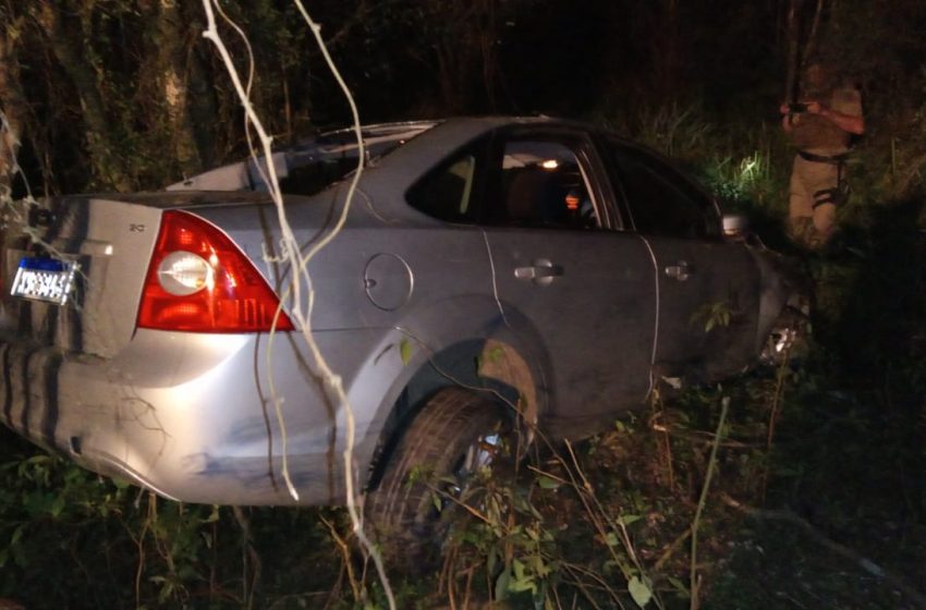  Saída de pista na noite de domingo deixa um ferido