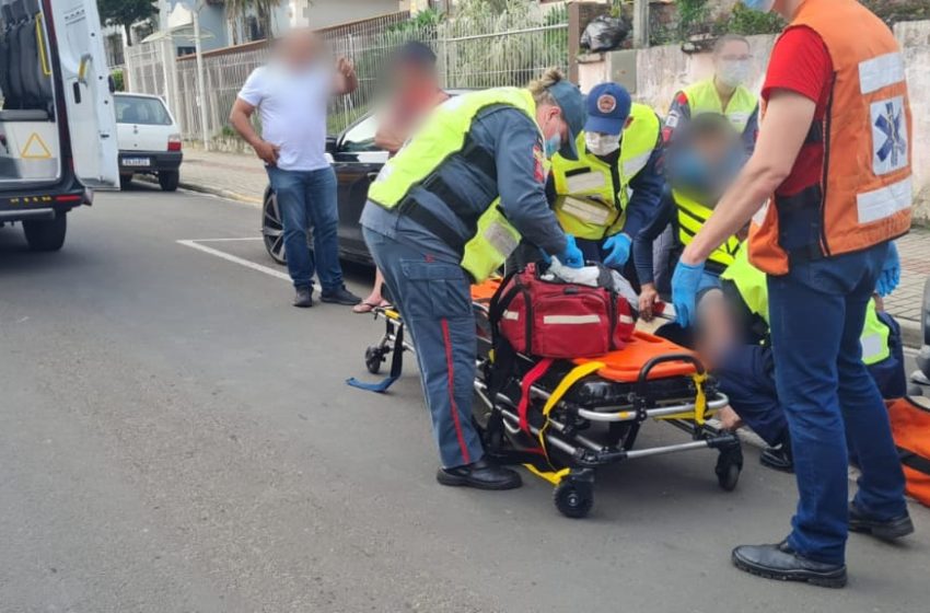  Mais um acidente envolvendo motocicleta