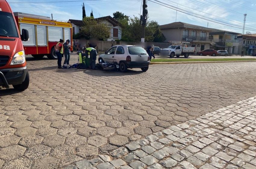  Acidente de trânsito resta em um ferido
