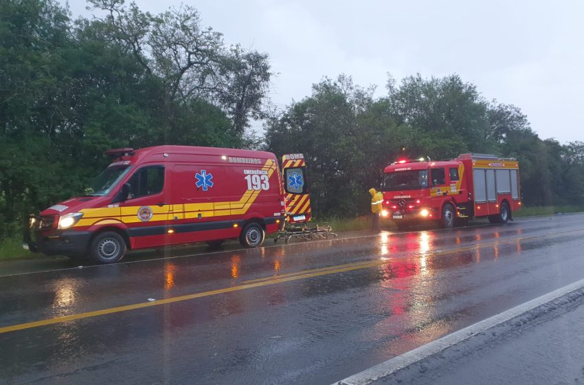  Acidente na manhã desta terça deixa motoqueiro gravemente ferido