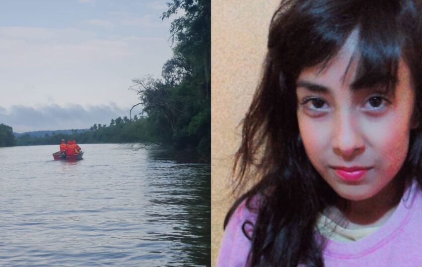  Corpo de menina desaparecida no rio Iguaçu é encontrado
