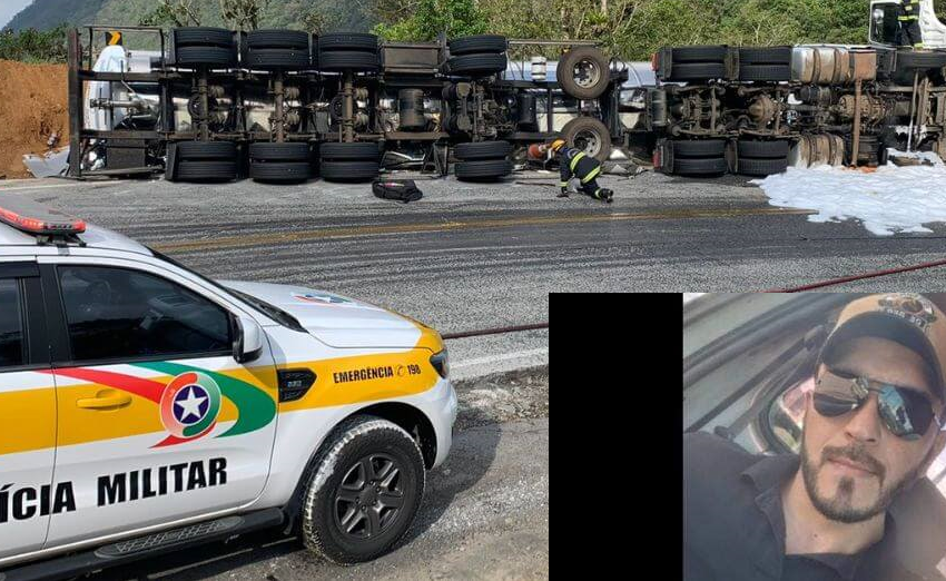  Identificada a vítima fatal de acidente na Serra Dona Francisca