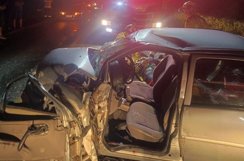  CINCO FERIDOS: Grave acidente no bairro Lençol