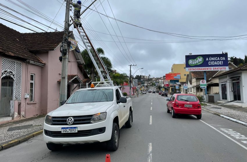   Região central recebe iluminação de LED