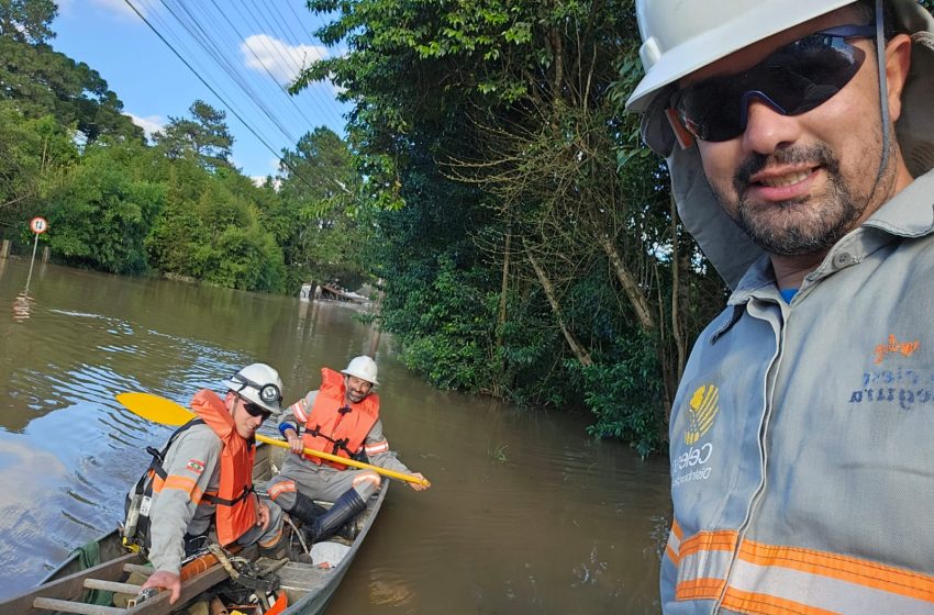  Agência Regional da Celesc segue mobilizada na região de Mafra