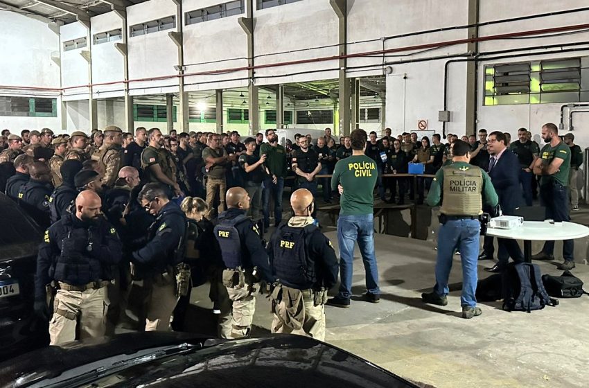  PRF participa de operação do GAECO contra quadrilha de estelionatários em SC e no PR