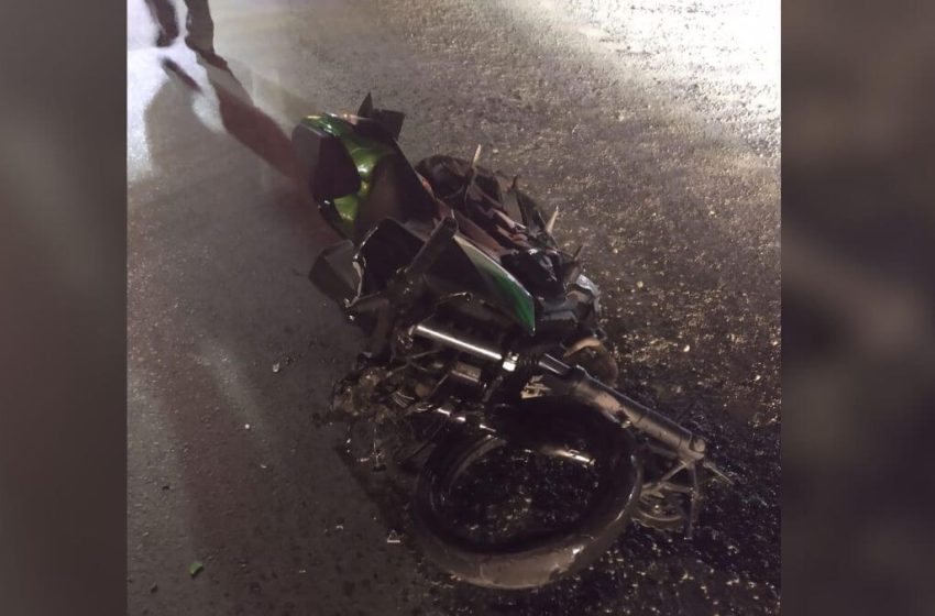  Acidente com carreta mata motociclista na BR-470