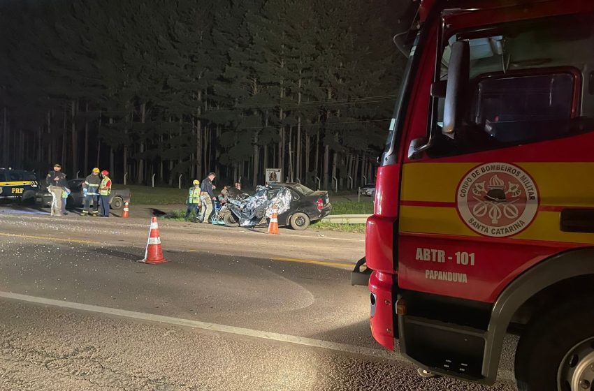  Motorista morreu em acidente na BR-116
