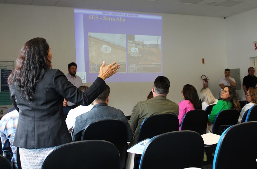  Samae apresenta projeto de saneamento para Serra Alta