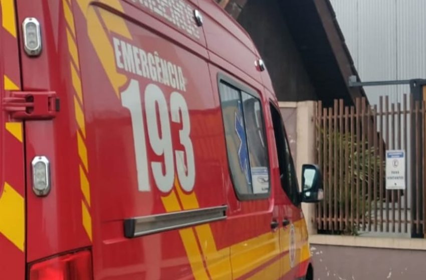 Homem se fere em acidente de trabalho