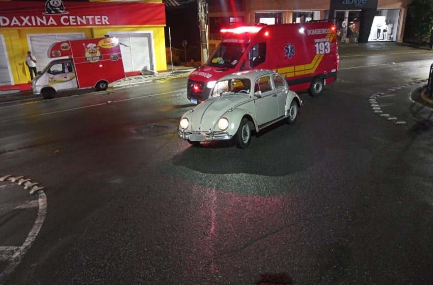  Adolescente sofre atropelamento na noite de quarta-feira