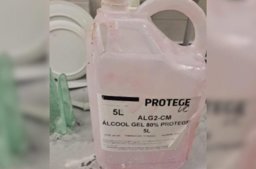  Explosão causada por álcool gel em Indaial deixa mulher em estado grave