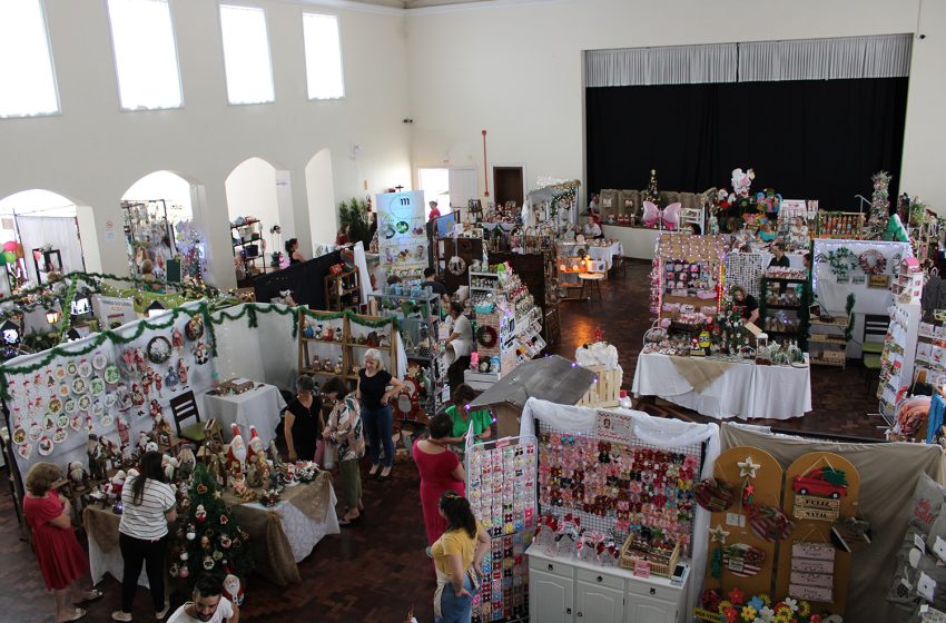  Feira de Natal abre programação Natalina em São Bento do Sul