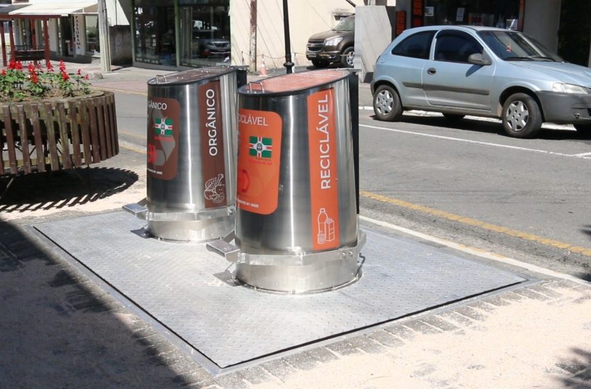  São Bento conta com Lixeiras subterrâneas no centro