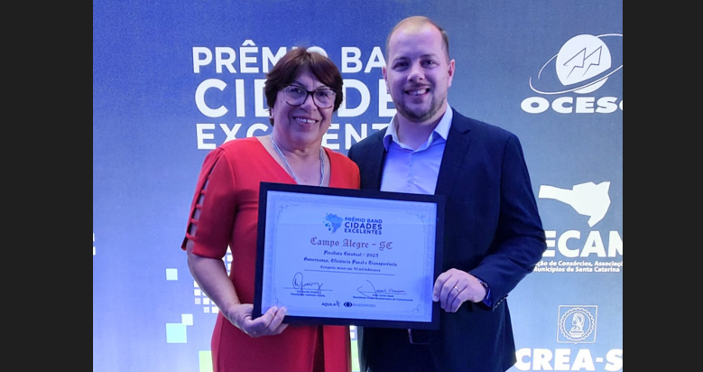  Campo Alegre se destaca em Gestão Pública