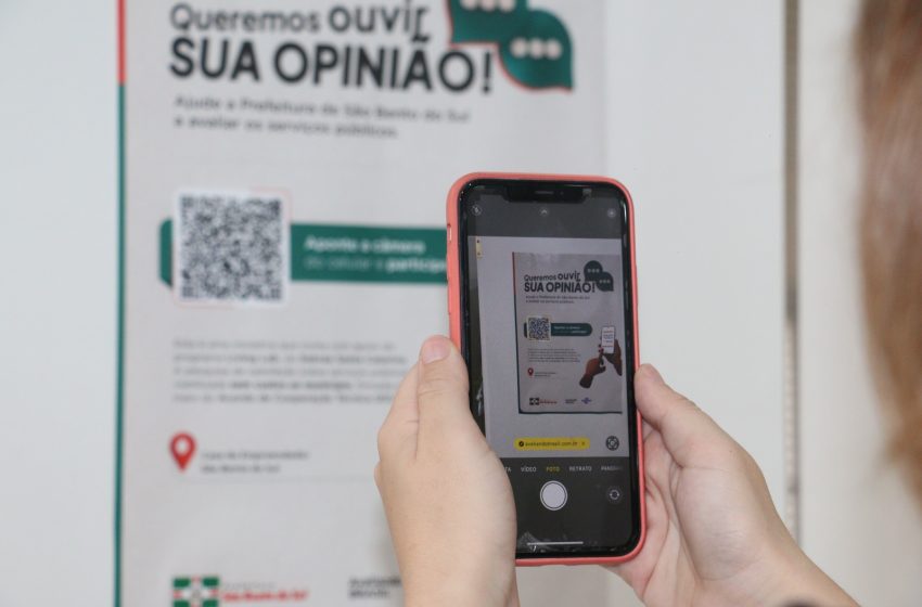  População poderá avaliar os serviços públicos pelo celular