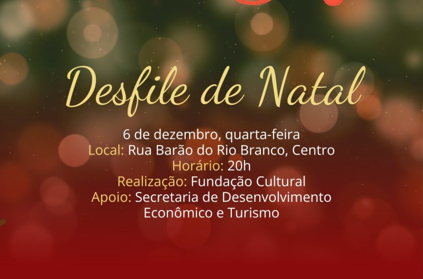  Confira como ficará o trânsito para o Desfile de Natal