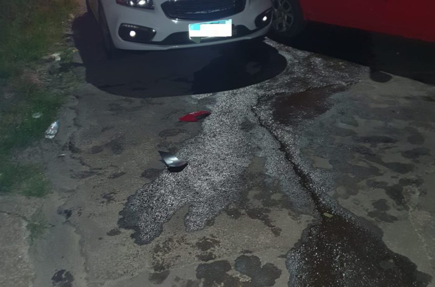  Colisão envolvendo dois automóveis deixa duas pessoas feridas