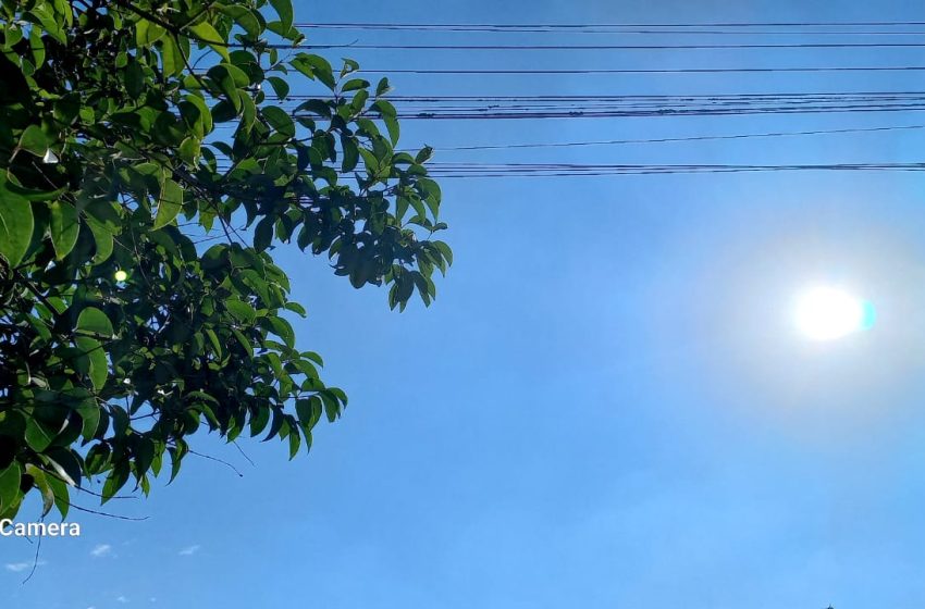  Massa de ar quente traz temperaturas de até 40°C em SC