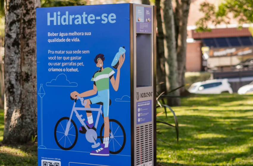  Praças de São Bento do Sul terão água gelada no verão