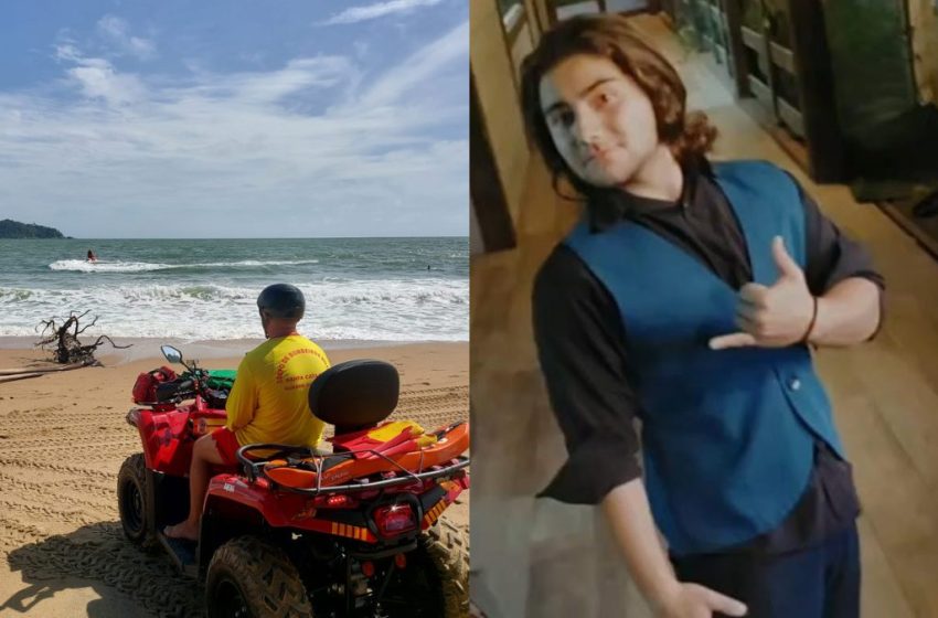  Continuam buscas por jovem que desapareceu no mar de Penha
