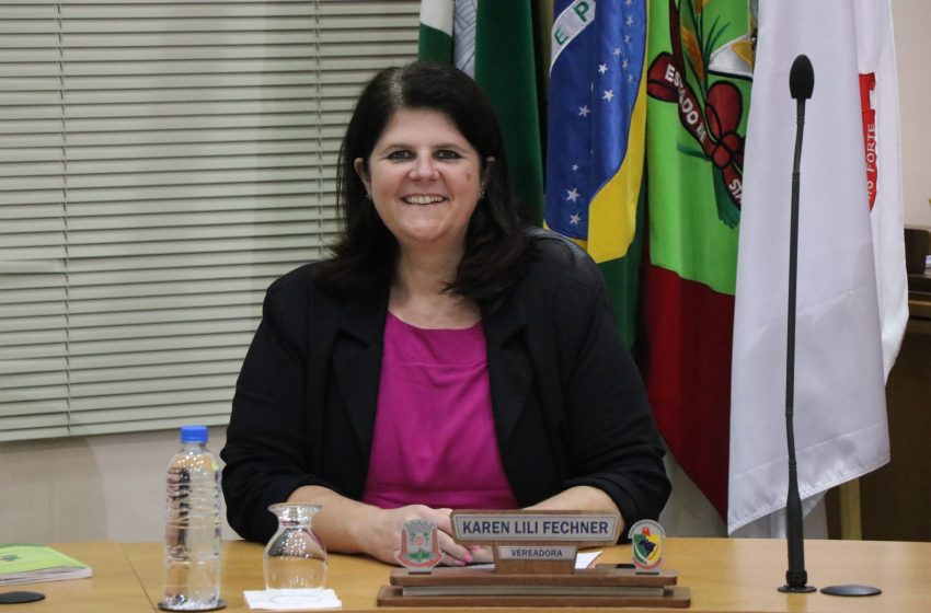  Vereadora Karen Lili é a nova Procuradora da Mulher