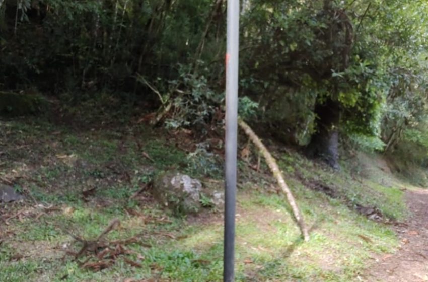  Cascata paraíso é alvo de vândalos