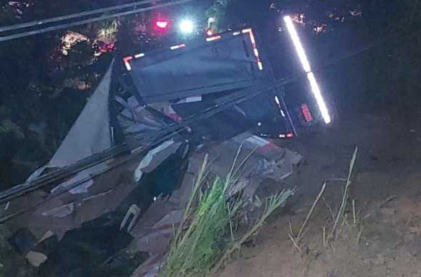  Homem perde a vida em acidente na Serra de Corupá