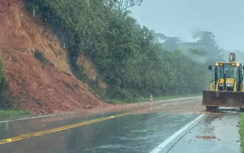  COMUNICADO: Serra Dona Francisca é interditada para caminhões articulados
