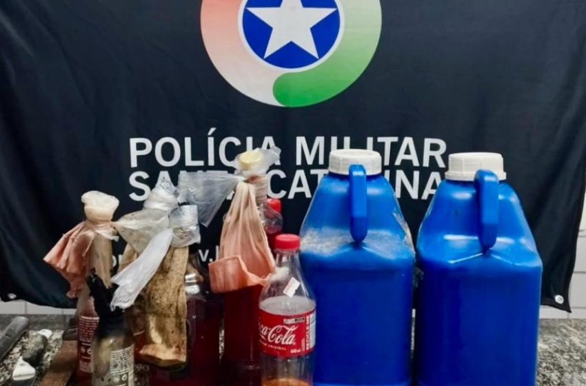  Homem é preso após incendiar carro no bairro Serra Alta