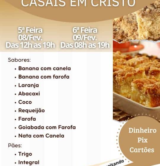  Venda de “cuques” do Movimento de Casais em Cristo é nesta semana